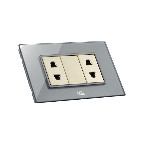 Ổ cắm đôi Schneider AvatarOn